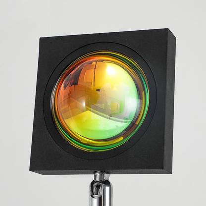 BNF Led Rainbow Projector Night Light Lamp Wall Decoration Violet Table Lamp