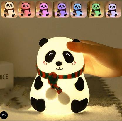 RIMPOO Valentine Panda Lamp – Soft Glow LED Night Lamp