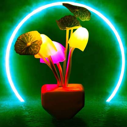 bhilwara hub Mushroom light Night Lamp