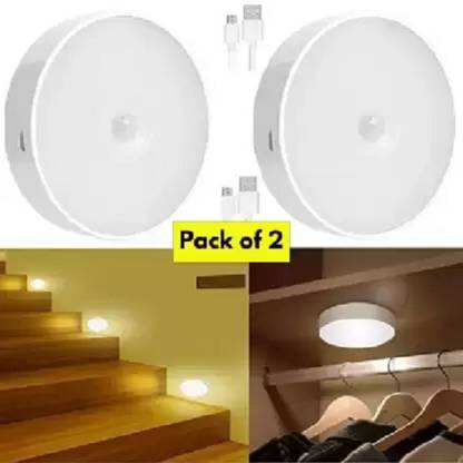Dizaa Motion Sensor Light with USB Charging Wireless for Wardrobe,Hallway,Stairs Night Lamp