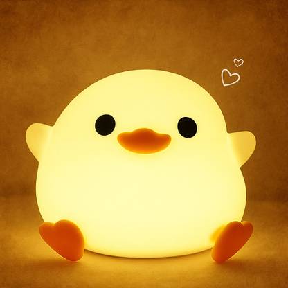NAIRO Cute Dodo Duck Night Light,3 Level Dimmable Rechargeable Duck Light for Kids Night Lamp