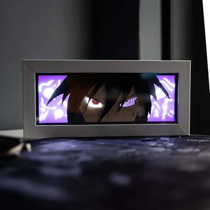 Artify ARTIFYM2M Sauke Uchiha Anime 3D Shadow / Light Box Night Lamp