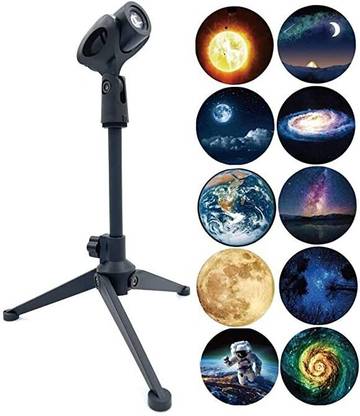 Omi Cart 360 Degree Moon Lamp Projector Night Light,Romantic Moon Atmosphere For Bedroom Night Lamp