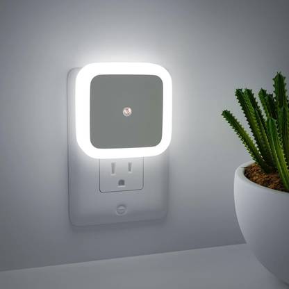 NL Traders 0.5W LED sensor plug for bedroom office living room Night Lamp