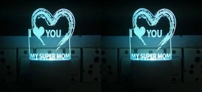 HIMS COLLECTION MOM LOVE Night Lamp Create Calm atmosphere with customizable lighting Night Lamp