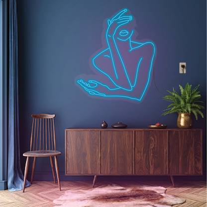 Wall Kriti WKON01OPEN NEON Night Lamp