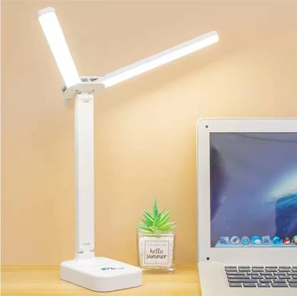 Study Table Lamp Rechargeable 180° Foldable Table Lamp 3 Light Mode With Adjustable Brightness Study Lamp