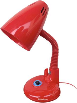 BillieJean Hector Adjustable Demis Red Table Lamp