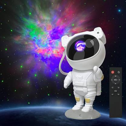 APEROL DESIGN Space Buddy Projector, Astronaut Light Projector, Star Galaxy Night Lights Table Lamp