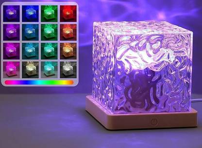 NKL 3D Ocean Wave Projector Lamp Romantic LED Night Light With Remote_VR89 Night Lamp