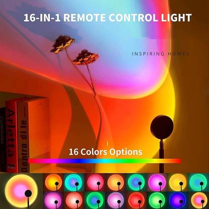 Wonder World Romantic Visual Ambient Light for Golden Hour Photography Night Lamp