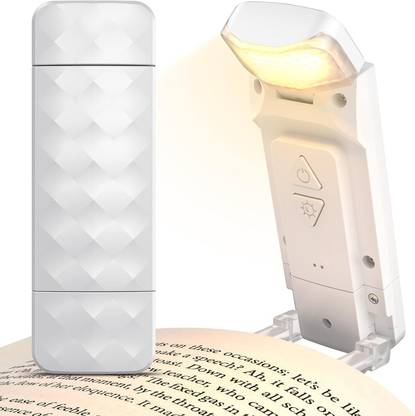 NEXT GEEK Book Reading Light 3 Colour & 5 Brightness Adjustable with 30-min Timer Study Lamp