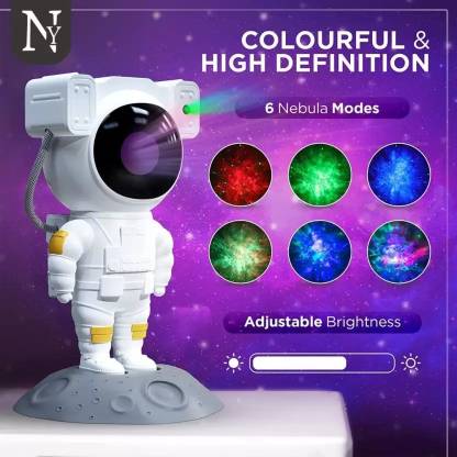 Jeko Astronaut Space Galaxy Star Projector Adjustable Head Nebula360 Night Lamp Night Lamp