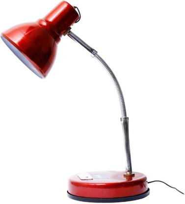 HAPPY-E Reading and Studying, 9W (Cool Day Light) Desk Lamp, Metallic Body Table Lamp