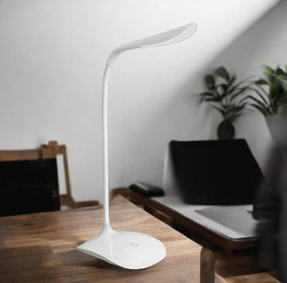 BHAJANLAL GREENERY white angular table lamp17_L3151 Study Lamp