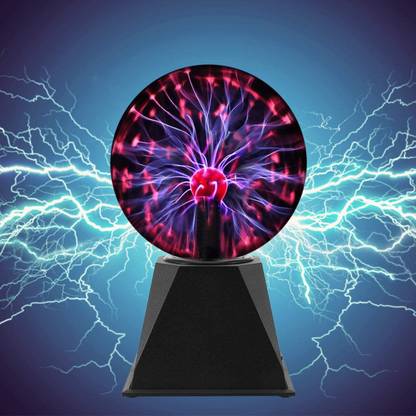 Abhsant Magic Plasma Ball Lamp,Touch & Sound Sensitive Interactive USB Plasma Lamp Night Lamp