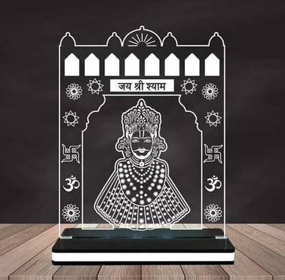 Itsgiftingtime Khatu Shyam Baba Led Lamp for Room,Drawing Room,Lobby, Temple LED Night Lamp Table Lamp
