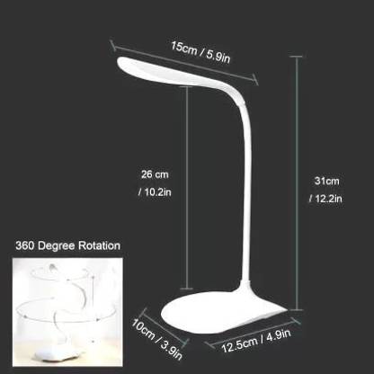 Meer LED TABLE LAMP WITH FLEXIBLE NECK AND TOUCH ON/OFF DIMMER (30 CM) Table Lamp