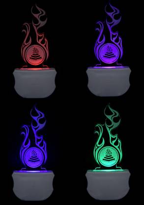 Iqbal collection Buring Symbol NIGHT LAMP Create a tranquil ambiance with variable lighting Night Lamp