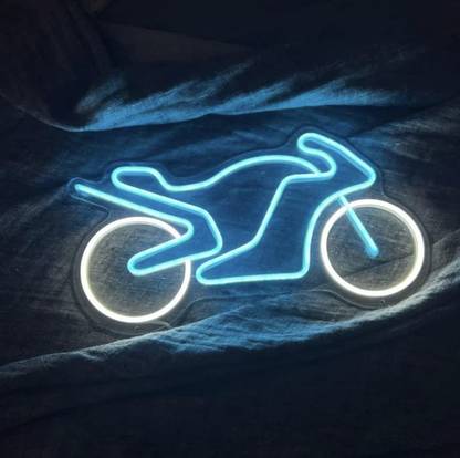 THE PARTY PLANET Motorcycle Neon Sign Sportbike Neon Sport Bike Wall Art Bike Neon Sign Night Lamp