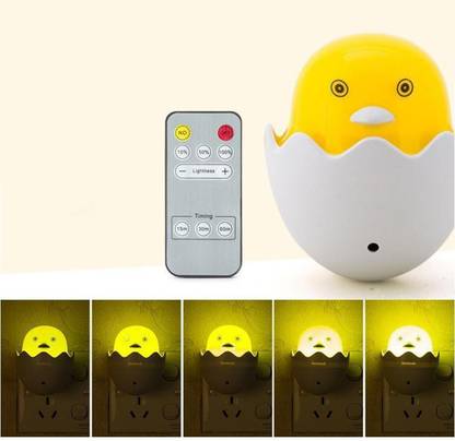 BNF Cartoon Night Light Lamp Bedroom Bedside Kids Ornaments B + Remote Control Night Lamp