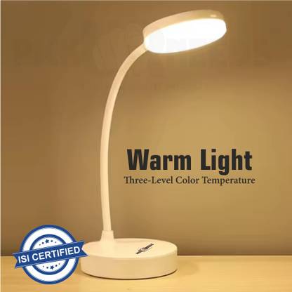 Pick Ur Needs Rechargeable Study Lamp With 3 LED Color Mode Touch Dimmable Brightmess Study Study Lamp