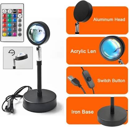 Wonder World Visual Led Light Network Red Light with USB Night Lamp