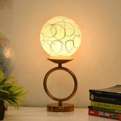 1st Time Decorative Table Lamp, Stylish Night Lamp, LED Compatible- B115 Table Lamp
