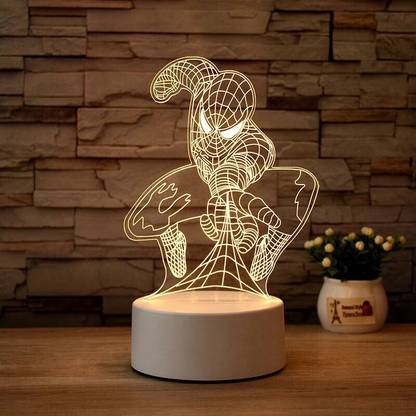 Elysian Aura Spiderman Night Lamp