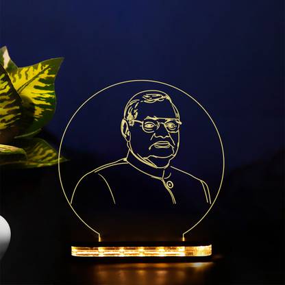 StarLaser 3D Illusion Atal Bihari Vajpayee Lamp for Home Office Decor Light Table Lamp