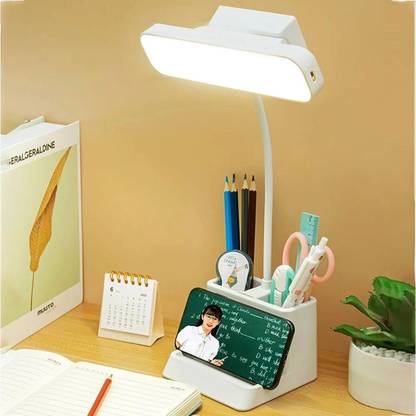 AKR table lamp for Students with Pen Holder Desk lamp Table Lamp