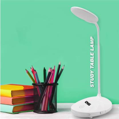 Daily Needs Shop Rechargeable LED Table Desk Lamp Light Touch Sensor 3 Level Brightness Dimmable Study Lamp