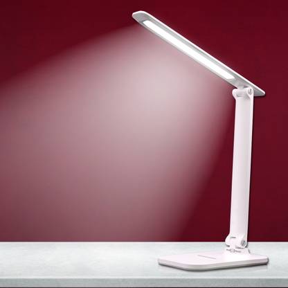 Pick Ur Needs Rechargeable Study table lamp Foldable With Touch Sensor Lithium Battery Dual Power Backup Study Lamp