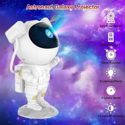SATTOBISION Astronaut Space Star Galaxy Night Nebula Light Projector/360° Adjustable Head439 Night Lamp