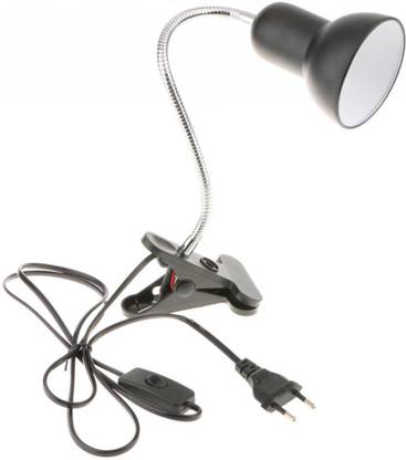 Calandis Flexible Reptile Lamp Holder E27 Light Bulb Table Lamp Holder EU Plug Black Table Lamp