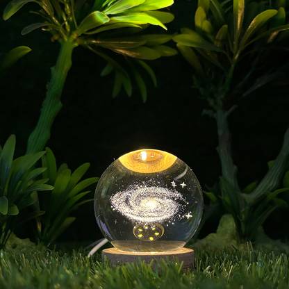 MOOZMOB Milky Way Crystal Galaxy Night Lamp