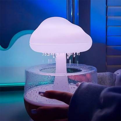 MINICO MinicoIndia™ Raincloud Humidifier & Oil Diffuser 7 different colours Night Lamp