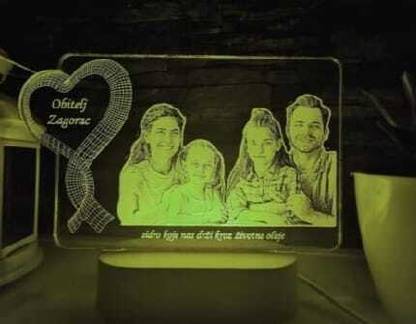 ramsang customise acrylic night lamp family gift no 9326268252 Night Lamp