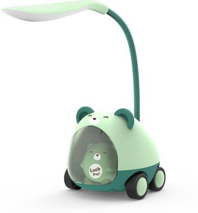 OneWish Portable LED Table Light, Cute Foldable USB Rechargeable Reading Light Table Lamp