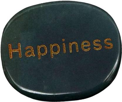 Lyla Happiness Engraved Stone Engraved Rock for Bookshelf Living Room Anniversary Gre Night Lamp