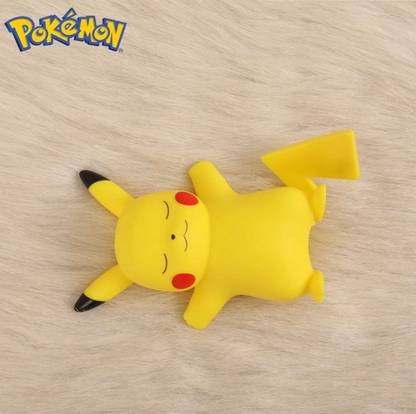 Mubco Pokemon Pikachu Sleeping Light-Up Figurine | 3D Mini Mood Lamp Decoration Gift Night Lamp