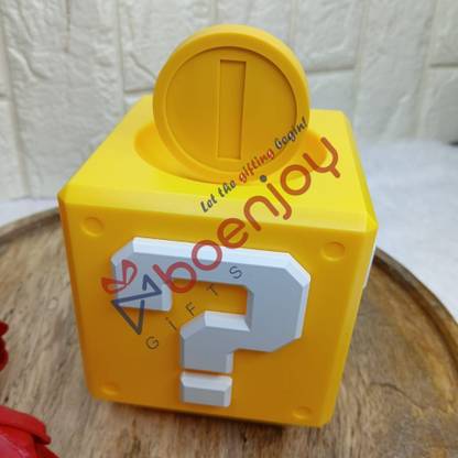 Boenjoy Mystery Block Mario Lamp – Light Up Your World with Adventure | (DESIGN D) Night Lamp