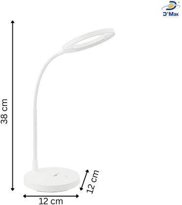 D'Mak Rechargeable Touch Control LED Table Lamp One Study Lamp