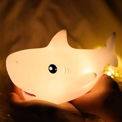 GOLDEN KEY Shark Night Light for Kids Bedroom,16 Colors Cute Night Lamp Night Lamp. Night Lamp