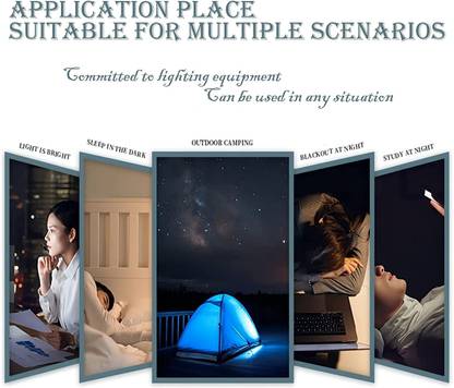 Shreejee USB plug & Play Energy efficient LED light /Emergency light X7.46 (Pack of 7) LED Lantern