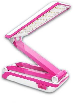 iDOLESHOP Portable Eye Protection Led Desk Lamp - Foldable & Rechargeable With 32 High Bright Big SMD Study Lamp