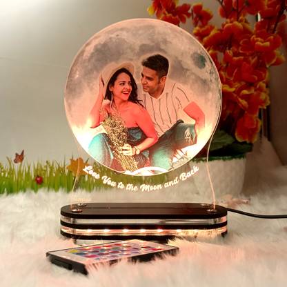 lampees Lamppes 3D Led Lamp with personalised UV digital Printing Table Lamp