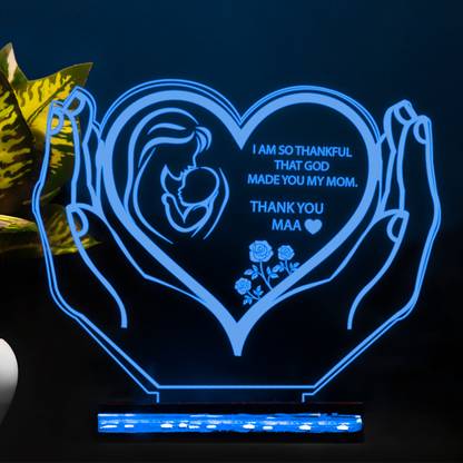 StarLaser Heart Shape Lamp Gift for Mom | Birthday Gift for Mom | Sorry Gift for Mom Table Lamp