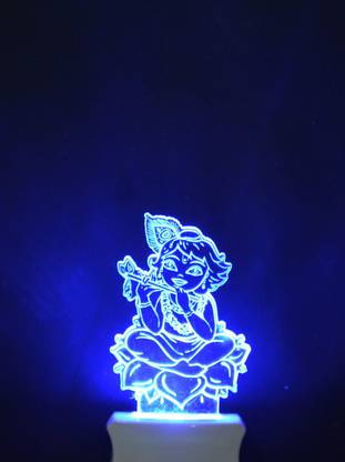 SANJAY AURA Baby Krishna Night Lamp transforming your space into a calming sanctuary. Night Lamp