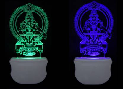SANJAY AURA Lord Krishna Led Night Lamp transforming your space into a calming sanctuary. Night Lamp